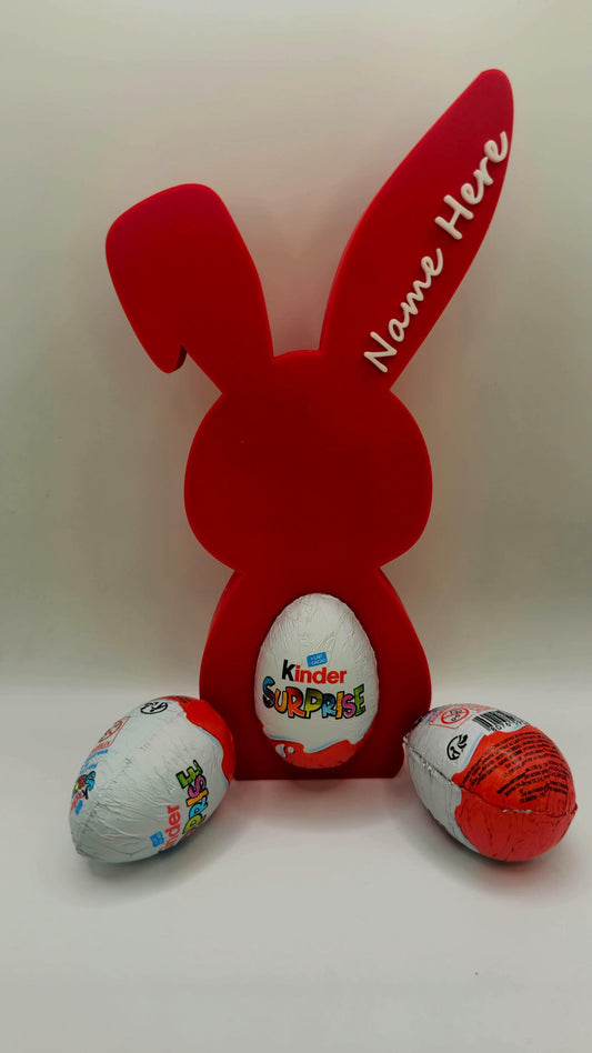 Personalized Easter Kinder Egg Holder – Unique Custom Name Gift